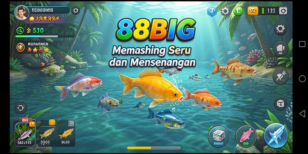 Tangkapan ikan besar dalam gameplay menegangkan 88BIG.