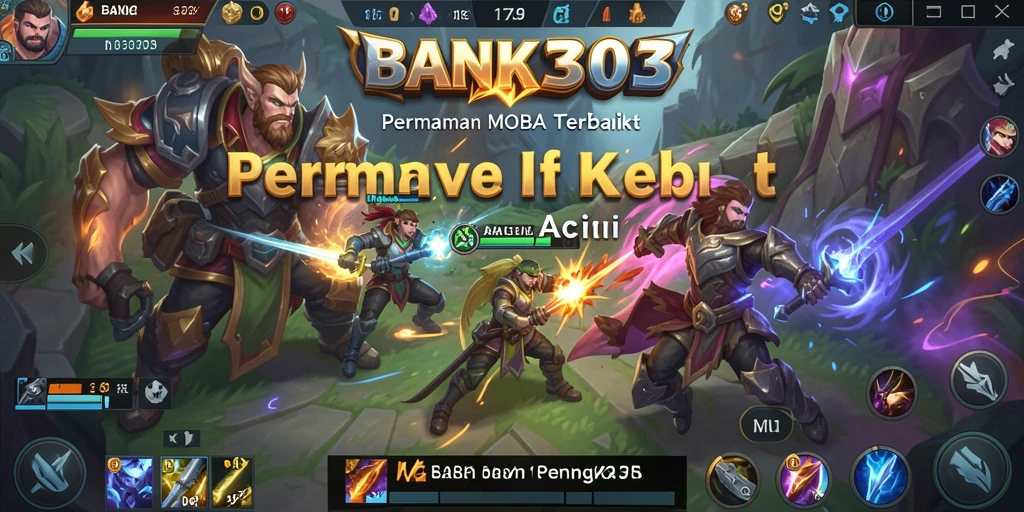 Tampilan aksi seru dalam pertempuran BANK303.