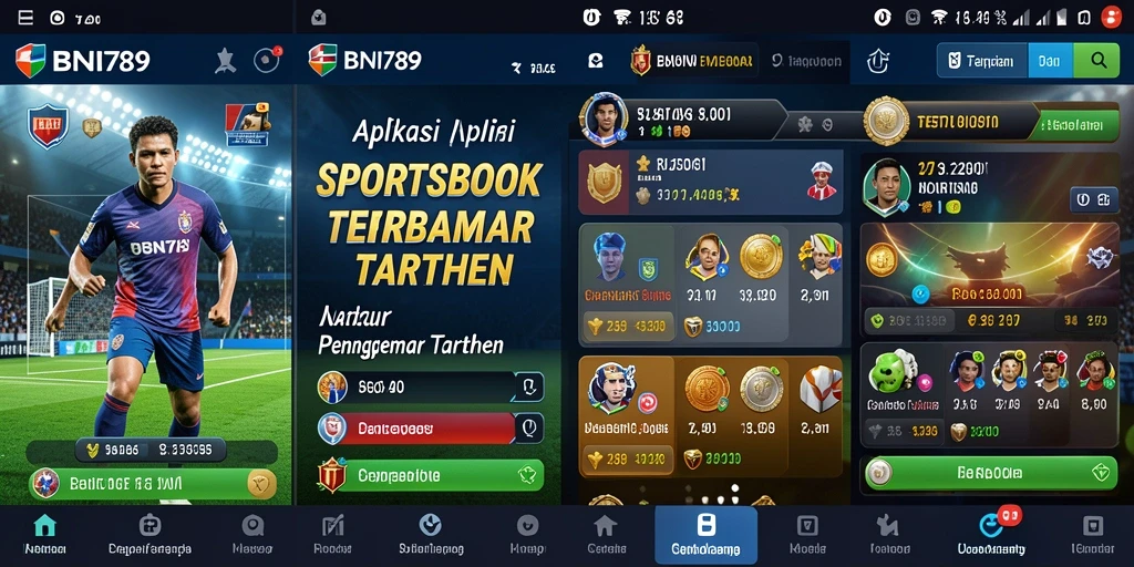 Screenshot gameplay BNI789 yang menampilkan fitur taruhan langsung.