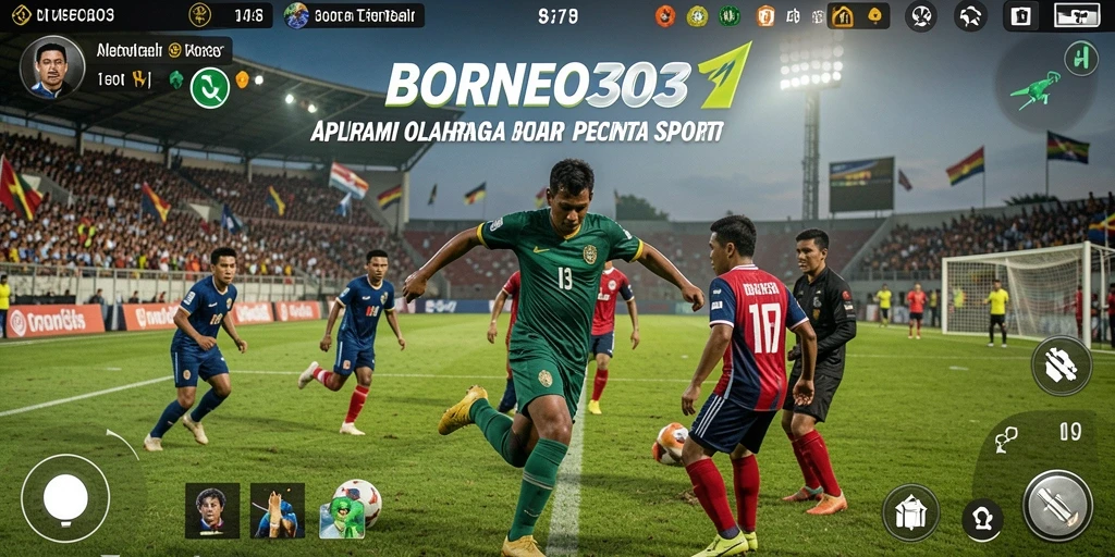 Tampilan gameplay seru di BORNEO303 dengan banyak pilihan olahraga.