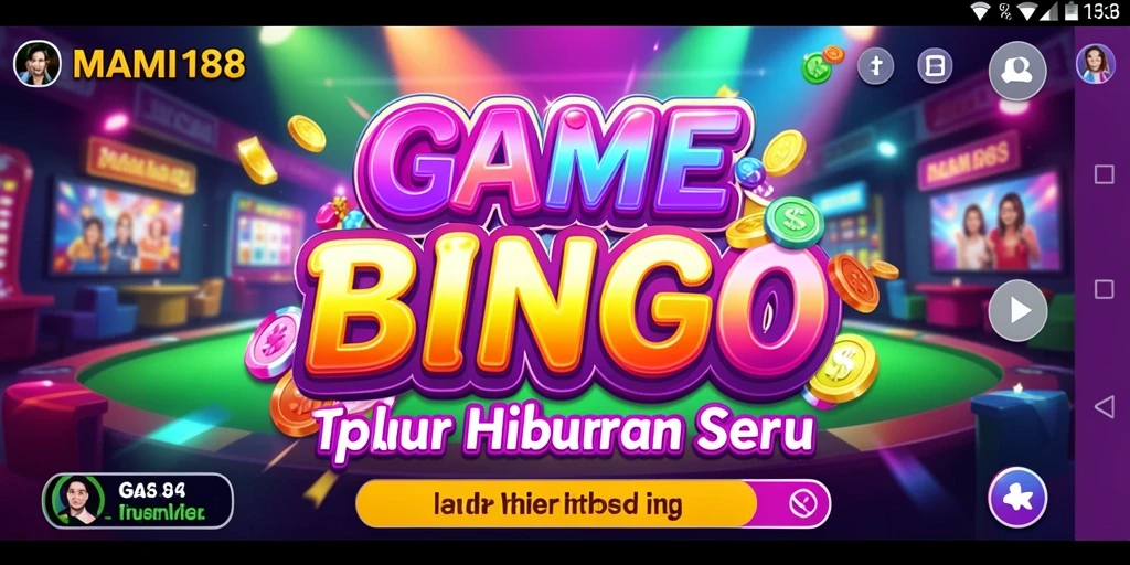 Tampilan gameplay seru dalam MAMI188 Bingo.