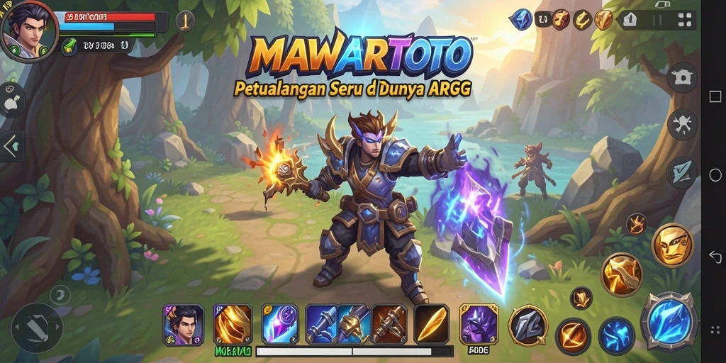 Tampilan gameplay menakjubkan dari MAWARTOTO dengan aksi seru.