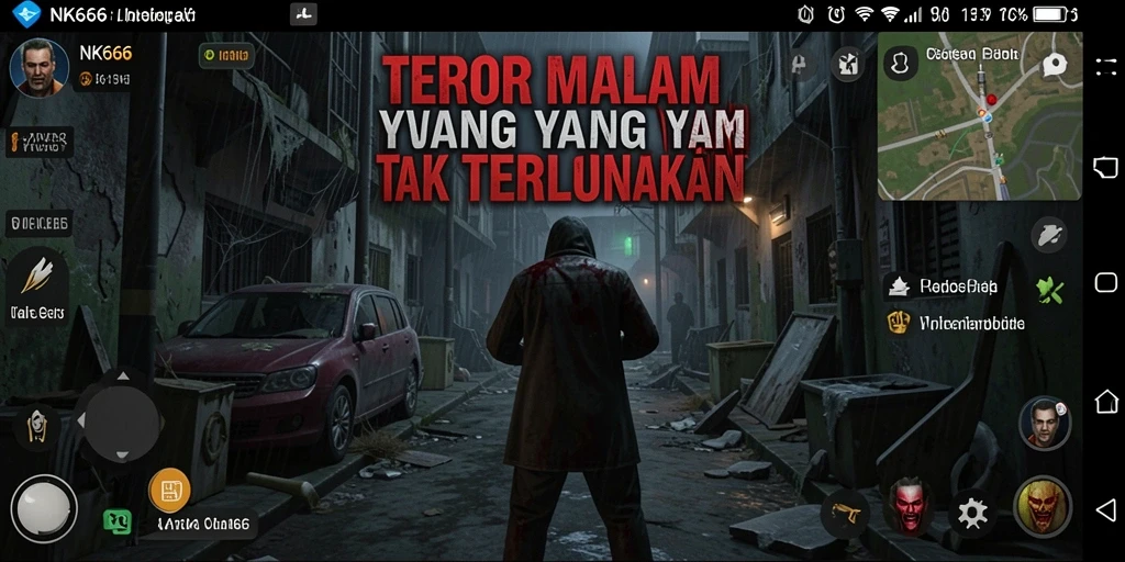 Gameplay NK666 yang mencekam dan penuh ketegangan.