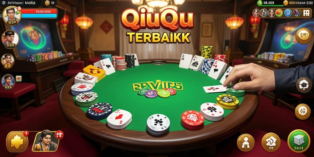 Gameplay seru QiuQiu di RPVIP5.