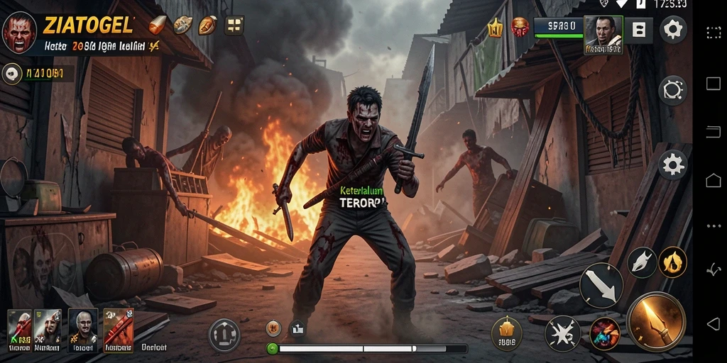 Tampilan gameplay yang menegangkan dari ZIATOGEL.